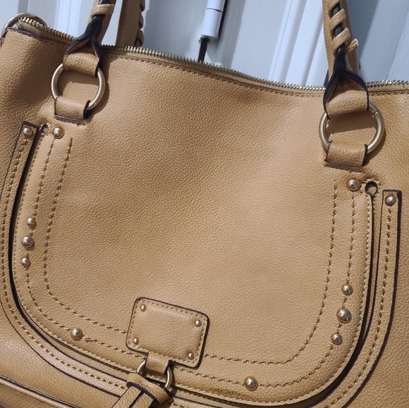 Sole society Marcie whipstitch handbag satchel - Picture 3 of 6